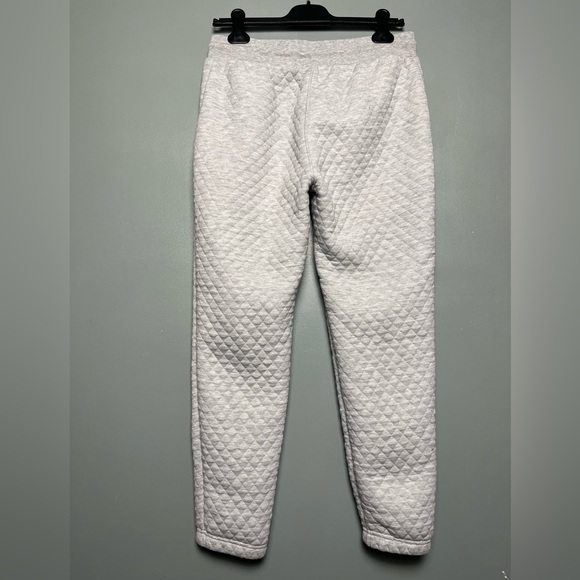 Marine Layer Women’s Corbet Quilted Jogger Sweatpants Light Gray Size M - Picture 4 of 10